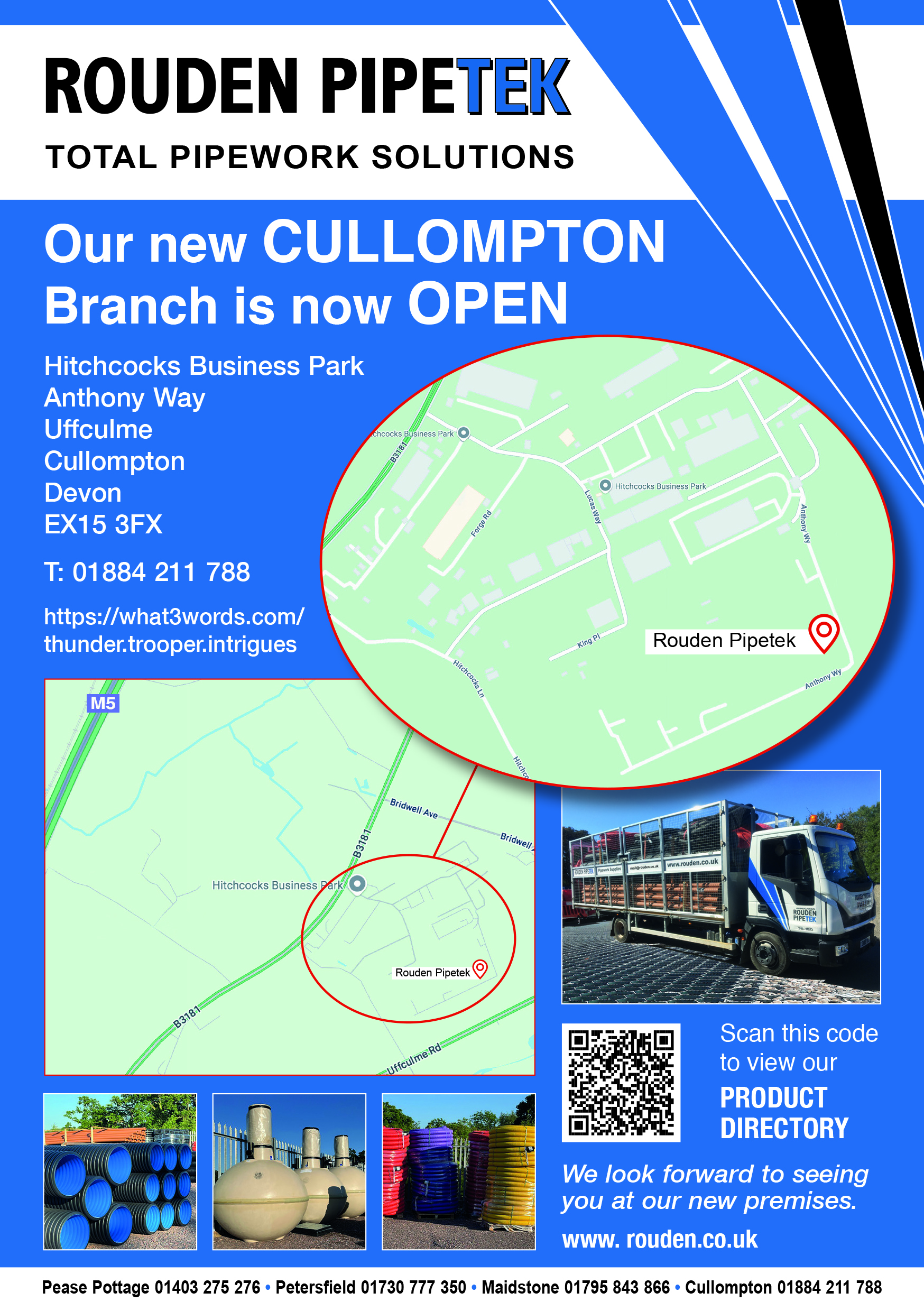 Our New Cullompton Branch Is Now Open